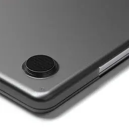 Чохол-накладка Clear Shell для Apple MacBook Pro 16.2 (A2485/A2780/A2991/A3403/A3186) Чорний - мініатюра 6