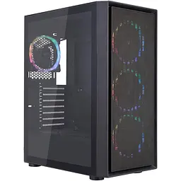 Корпус 1stPlayer Go6-BK-4FS7 Black [146442]