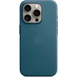 Чохол Apple FineWoven Case with MagSafe для iPhone 15 Pro Pacific Blue (MT4Q3ZM/A) [92957] - мініатюра 4