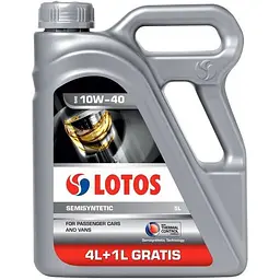 Моторна олива Lotos Semisyntic 10w40 (4+1) 5л