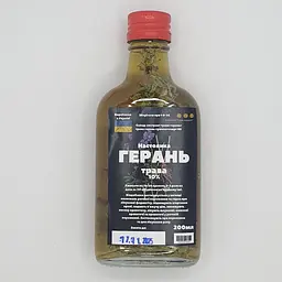 Настоянка на траві герані 200 мл