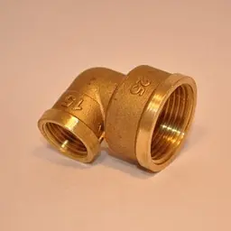 Коліно перехідне Lexline В К.0129-В 1/2"х 1"В посилене латунь 30412 - мініатюра 3