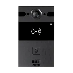 IP-відеопанель 4Mp Akuvox R25A SIP зі зчитувачем EM-Marine / Mifare / NFC (00-00002753)
