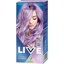 Временная краска для волос Schwarzkopf Live Pretty Pastels P120 Lilac Crush 