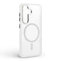 Чохол ArmorStandart Unit MagSafe для Samsung S25 Matte Clear Silver - мініатюра 2