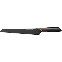 Ніж кухонний Fiskars Edge для хліба 23.4 см, нержавіюча сталь, пластик, чорний kuh0014593