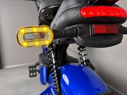 Електровелосипед EVOBIKE Nova S 500W 48V 12Ah з 2 сидіннями, корзиною та поворотниками, простий і надійний, для міста і села, синього кольору - мініатюра 18