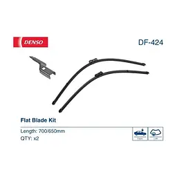 Щітка склоочисника Denso DF-424 - мініатюра 3