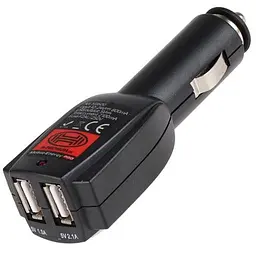 Автомобільний зарядний пристрій Heyner 12/24V 2.1A / 2USB Оригінал (511600)