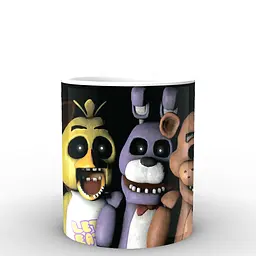 Кухоль GeekLand Five Nights At Freddys П'ять ночей з Фредді постер FN.02.003.119 330 мл білий - мініатюра 3