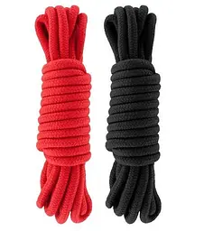 Набір мотузок для бондажу Slash Submission 5 м Red&Black