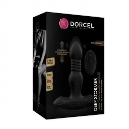 Анальна пробка Dorcel Deep Stormer 15 см (чорний) - мініатюра 8