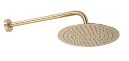 Душова система прихованого монтажу Rea Lungo Miler + Box з термостатом brushed gold REA-P6716, Золотий - мініатюра 3