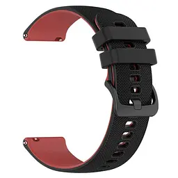Ремінець Ribby для Smart Watch 20mm Black / Red - мініатюра 2