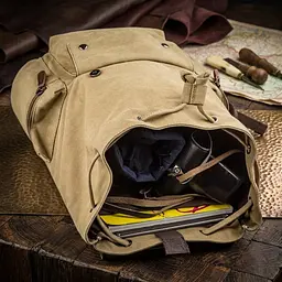 Рюкзак текстильний 20073 Vintage хакі - мініатюра 4