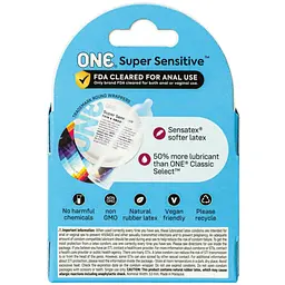 Презервативи One Super Sensitive 3 шт. (ROZ6501053331) - мініатюра 2