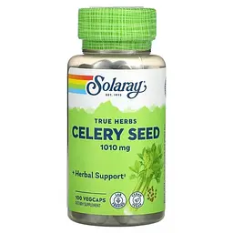 Другие экстракты Celery Seed 1010 mg 100 капсул Solaray vit0005844