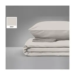 Постільна білизна MirSon Бязь Premium Light Gray 175х210 (2200000949134)