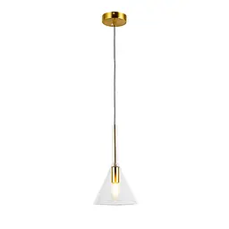 Светильник підвісний Levistella 800P3232A-1 (170*300) CL E14, E14, прозорий плафон 170*300мм, стельова планка, сучасний стиль для - мініатюра 2