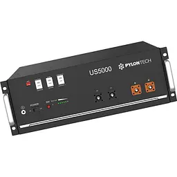 Акумулятор Pylontech US5000 48V (48V/100Ah/4800Wh) (BMS 200A/100A) [112131] - мініатюра 3