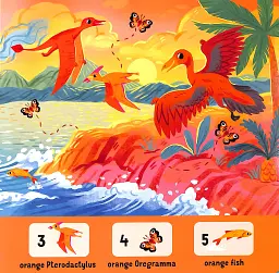 I Can Spy a Dinosaur. Spotting, Counting, Colours - Лара Мерфі - мініатюра 4