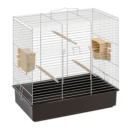Клітка для канарок та маленьких птахів Ferplast Sonia черная 61.5x40x65 см 54015301