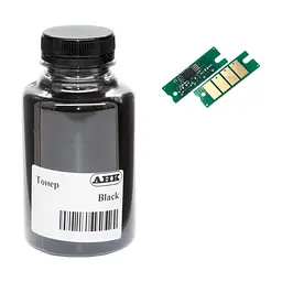 Тонер Ricoh Aficio SP277, 80г Black +chip 2.6K AHK (3203196)