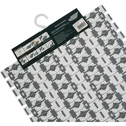 Килимок у ванну кімнату Eco Fabric смужка 69х40 см сірий (6940-001) - мініатюра 6
