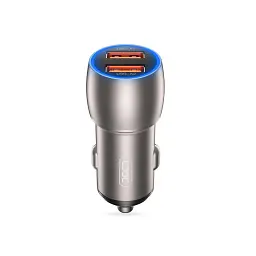 Зарядний пристрій XO 2xUSB QC3.0 36W black (СC52-BK)