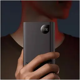 Портативна батарея Baseus 20000mAh 30W Adaman 2 + кабель USB для Type-C 0.3m PPAD050101 чорна - мініатюра 7