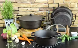 Каструля чавунна Brizoll Casserole P-6L 6л 28 см - мініатюра 4