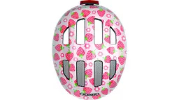 Велошолом Abus Smiley 3.0 LED M Pink Rose (1007-677076) - мініатюра 4