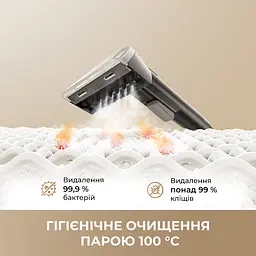 Миючий пилосос для килимів та тканин Dreame N20 Steam - мініатюра 3