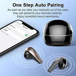 Бездротові навушники BESNOOW Q13 Bluetooth водонепроникні IP7 Black  - мініатюра 5