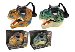 Маска тиранозавра Dino Toys зі звуком, зелена 55095