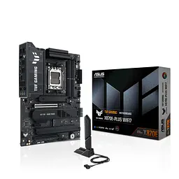 Материнcька плата TUF GAMING X870E-PLUS WIFI7 sAM5 X870E 4xDDR5 M.2 HDMI Wi-Fi BT ATX Asus teh0019011 - мініатюра 4