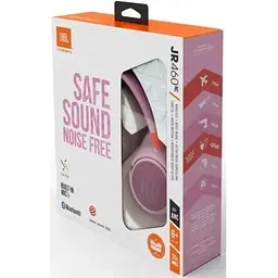 Навушники дитячі JBL JR 460NC повнорозмірні бездротові рожеві (JBLJR460NCPIK) - мініатюра 6