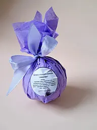 Бомбочка-гейзер для ванни Svich Shop Iren Osadcha Аромат квітучої лаванди 75 г - мініатюра 4