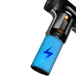 Портативний вібраційний масажер для всього тіла, Fascial Gun акумуляторний 2400 мАг, Професійний фасціальний масажний пістолет для - мініатюра 4