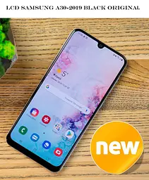 Дисплейний модуль Samsung A305F A30-2019 LCD + touch чорний OLED - мініатюра 2