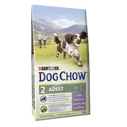 Сухий корм для дорослих собак усіх порід Dog Chow Adult Lamb 14 кг (ягня)