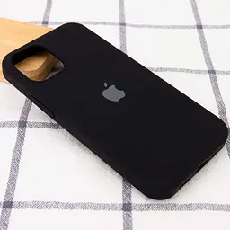 Чохол Silicone Case для Apple iPhone 15 Plus Black AA [92774] - мініатюра 2