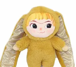 Мяка іграшка Лялька кролик 00422-92 Жовтий shop (2926900216403)
