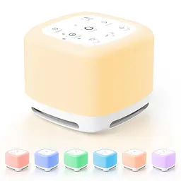 Машина білого шуму 3-в-1 із 40 звуками, нічником та Bluetooth-колонкою