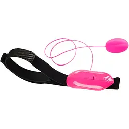 Виброяйцо Adrien Lastic Playball с пультом дистанционного управления, 3.9х3.5 см розовое