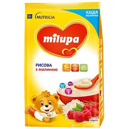 Молочная каша Milupa Рисовая с малиной 210 г