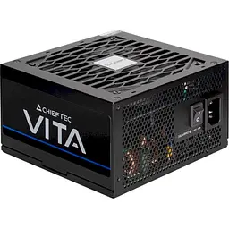 Блок живлення 850 Вт, Chieftec VITA SM3, чорний, напівмодульний, 80+ Bronze, 120 мм, 3xMolex/6xSATA/1x16-pin/4x6+2-pin