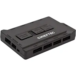 Контролер керування вентиляторами/підсвіткою Chieftec DF-908 - мініатюра 2