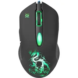 Миша Defender Sky Dragon з ігровою поверхнею GM-090L USB Black (52090) - мініатюра 2