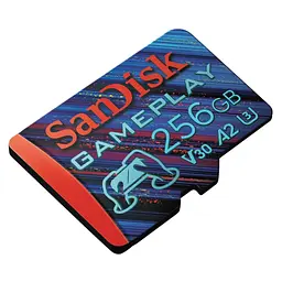 Карта пам'яті SanDisk 256GB microSDXC class 10 UHS-I U3 V30 A2 GamePlay (SDSQXAV-256G-GN6XN) - мініатюра 2